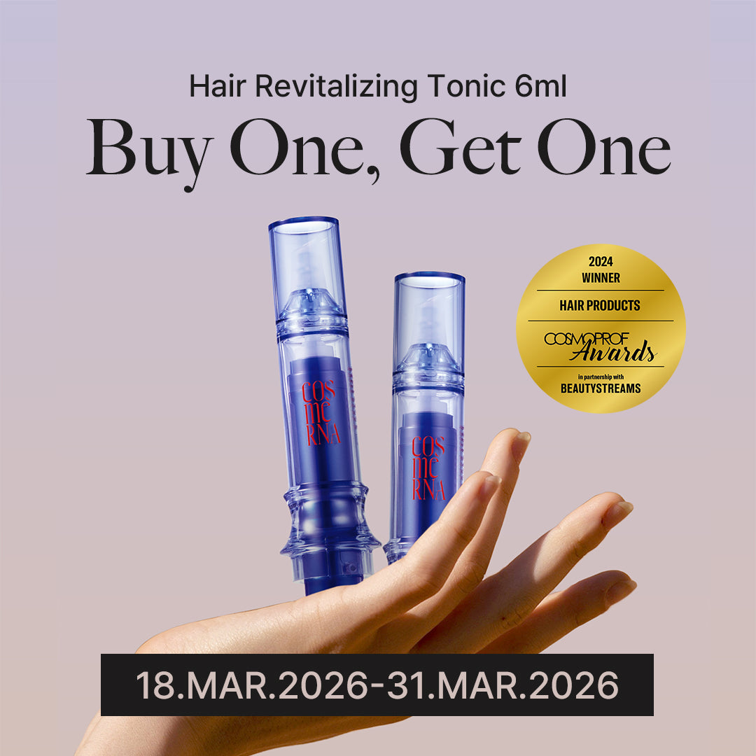 [Short Shelf life Promotion 1+1] CosmeRNA Hair Revitalizing Tonic (6ml)