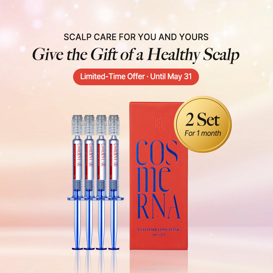 CosmeRNA Hair Revitalizing Tonic (1ml) x 4 [2 set]